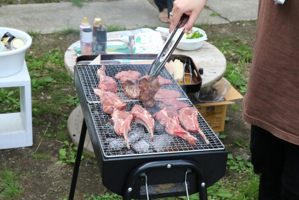 Zaō Hütte BBQスペース 蔵王温泉 古民家民泊