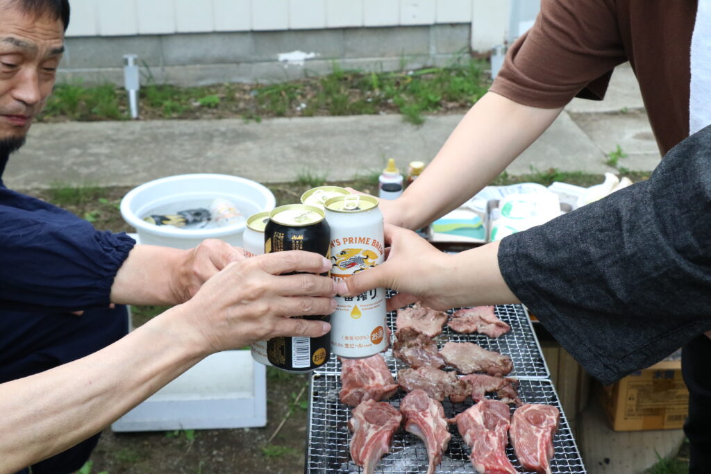 Zaō Hütte BBQ 蔵王温泉 古民家